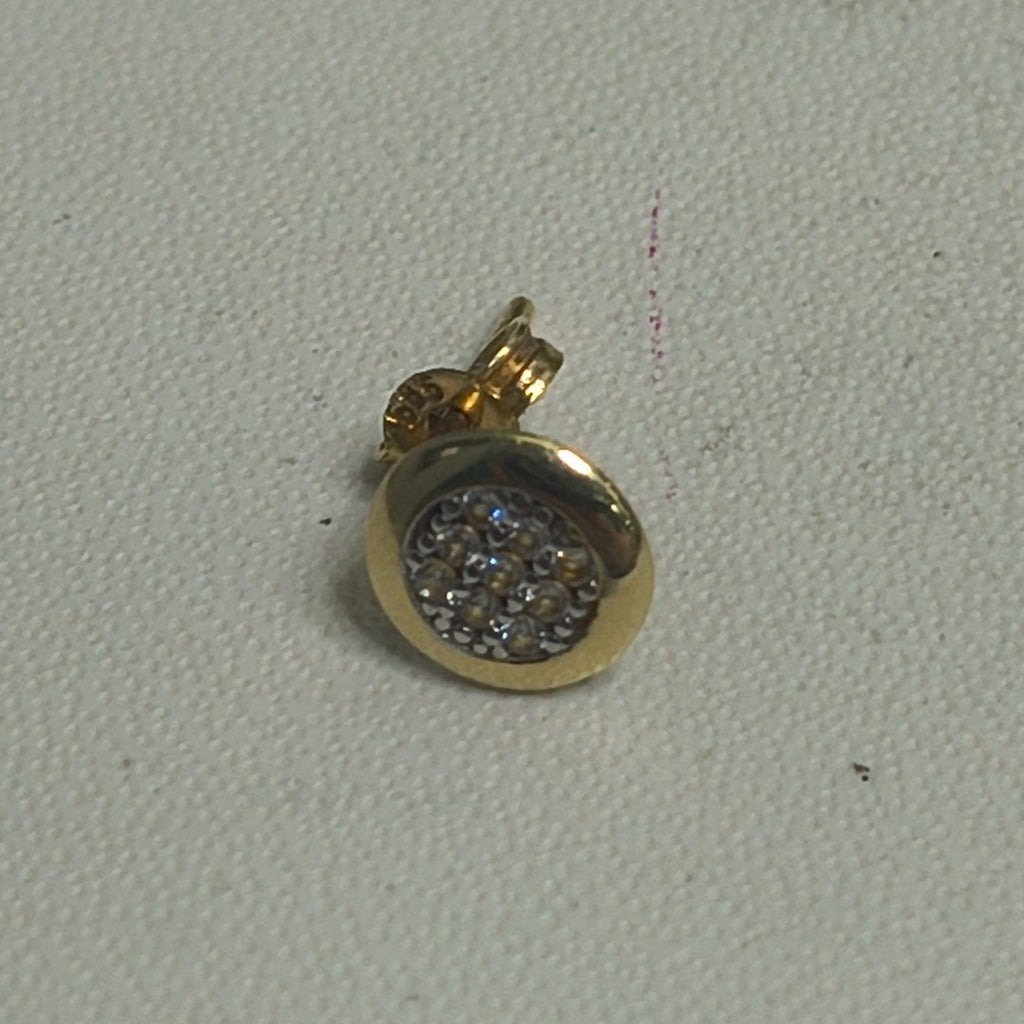 BROQUELES PAR ORO 14 K 0,80 GRMS (SEMINUEVO)