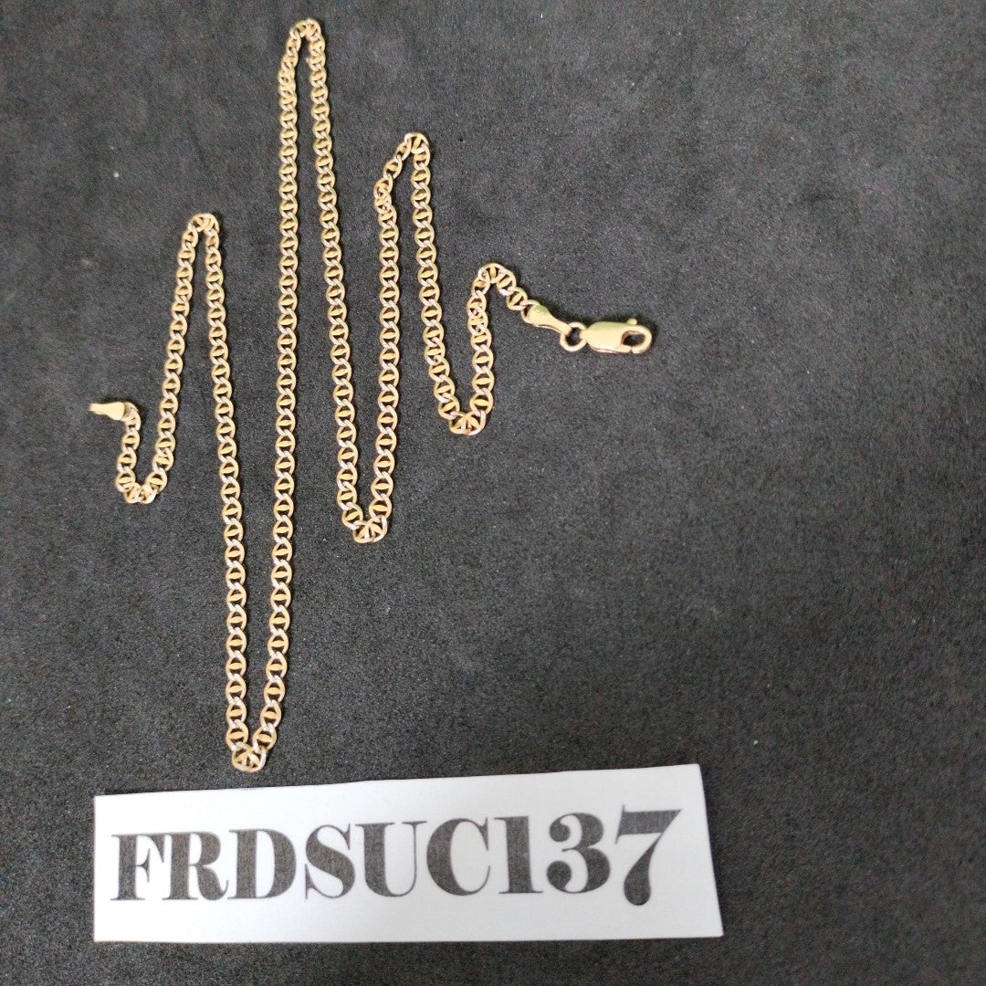 CADENA ORO, RODIADO 14 K 6.4 GRMS (SEMINUEVO)