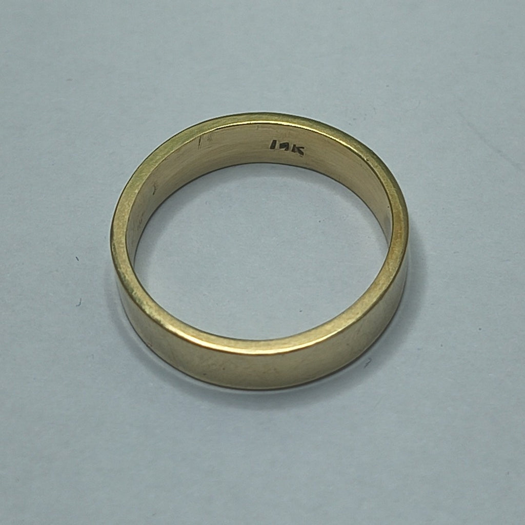 ANILLO ORO 14 K 4.4 GRMS (SEMINUEVO)