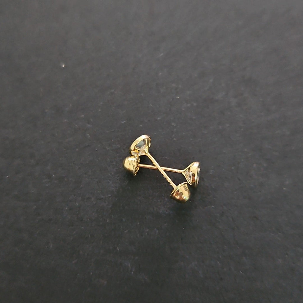BROQUELES BROQUEL C CIRCONIA 14K 0.1501 GR (NUEVO)