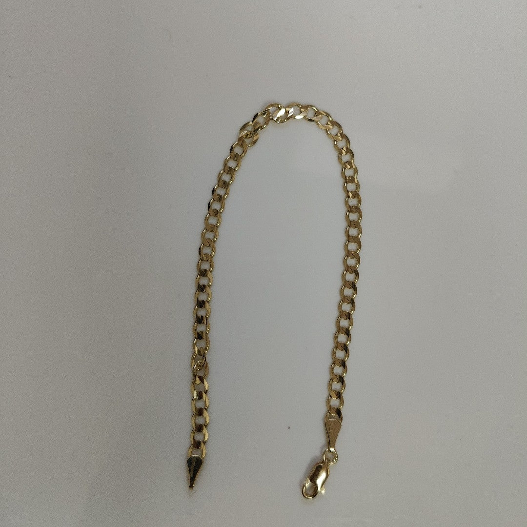 PULSERA BARBADA 14K 21 CM 5.1 GR (NUEVO)