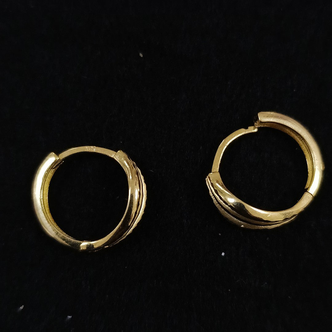 ARETES ARRACADAS 10K 2.4 GR (NUEVO)
