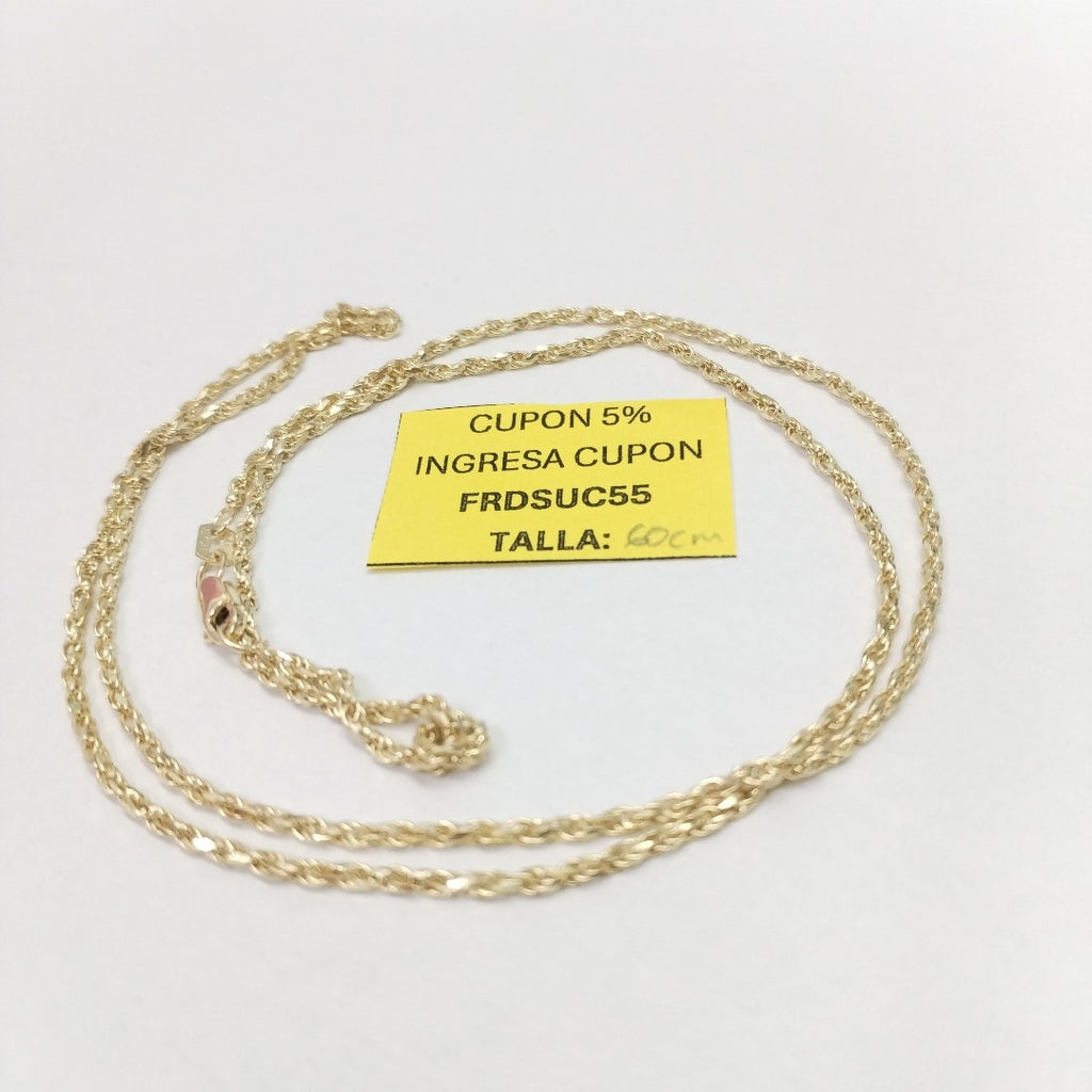 CADENA ORO 14 K 7,70 GRMS (SEMINUEVO)