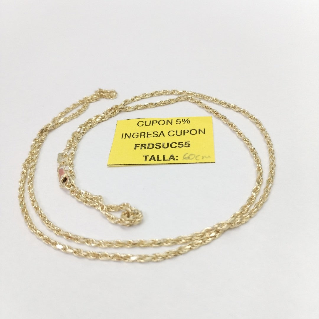 CADENA ORO 14 K 7,70 GRMS (SEMINUEVO)