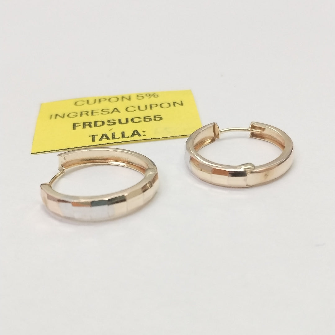 ARRACADAS PAR ORO 14 K 1,60 GRMS (SEMINUEVO)
