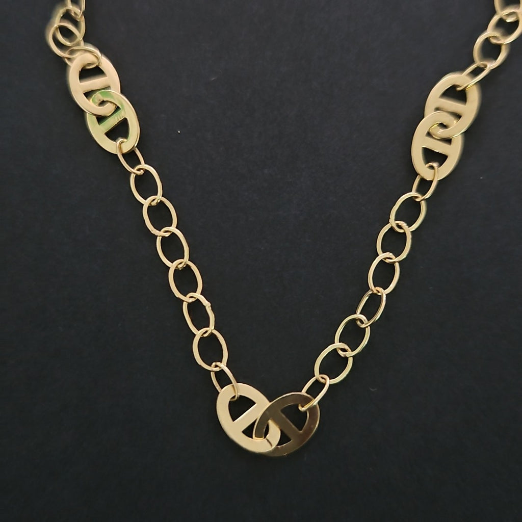 PULSERA ESPECIAL 14K 21 CM 1.9 GR (NUEVO)