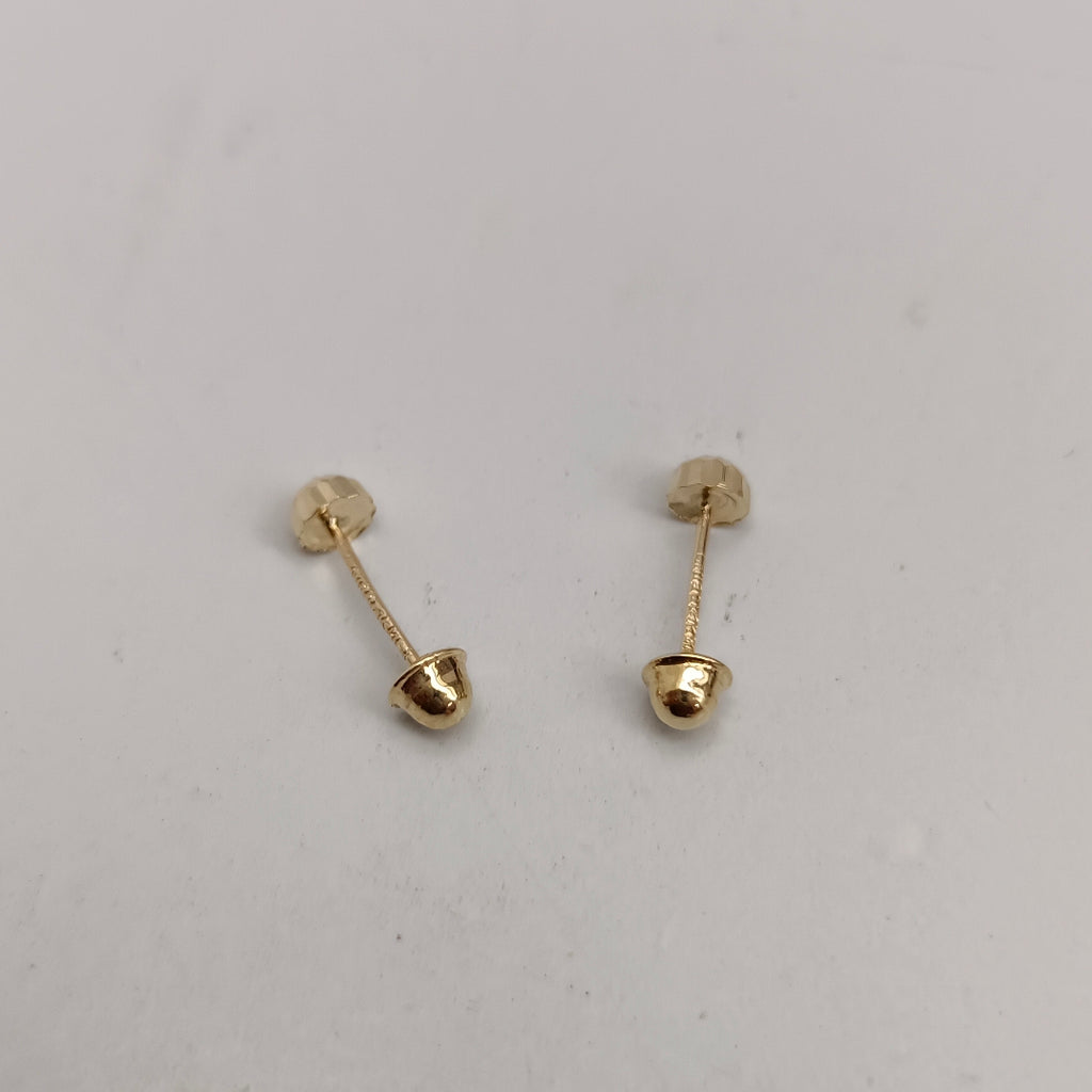 BROQUELES BROQUEL FIG HONGO 14K 0.17 GR (NUEVO)