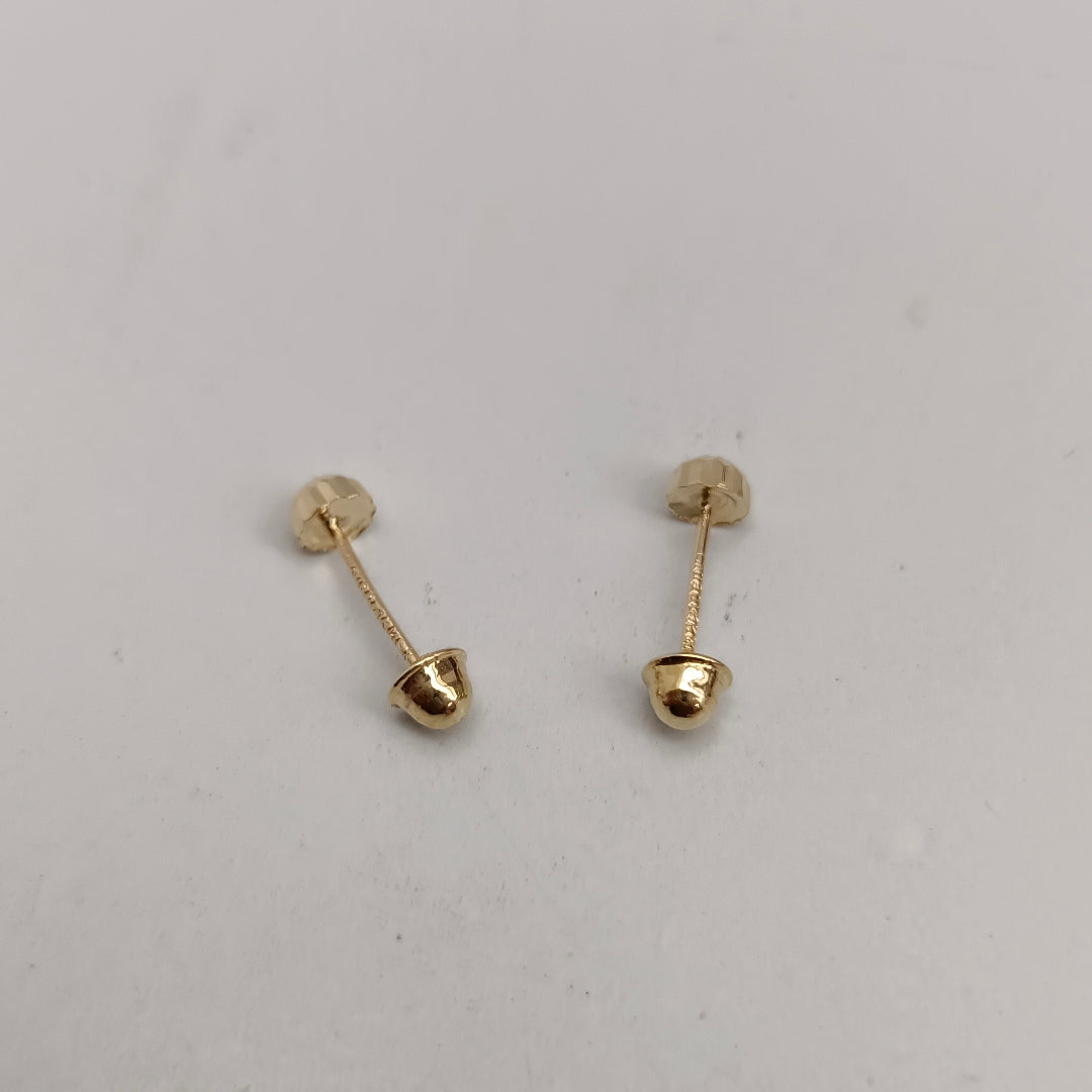 BROQUELES BROQUEL FIG HONGO 14K 0.17 GR (NUEVO)
