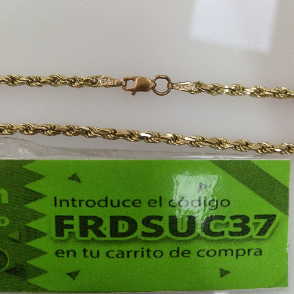 CADENA ORO 10 K 13.6 GRMS (SEMINUEVO)