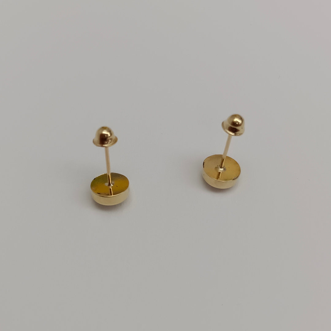 BROQUELES BROQUEL C CIRCONIA 14K 0.27 GR (NUEVO)