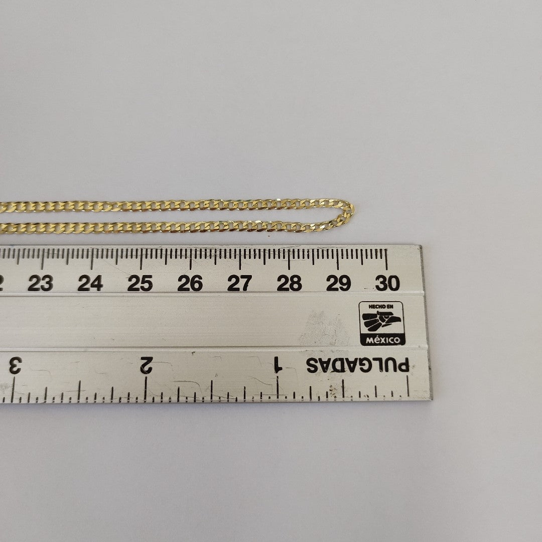 CADENA BARBADA 14K 60 CM 5.9 GR (NUEVO)