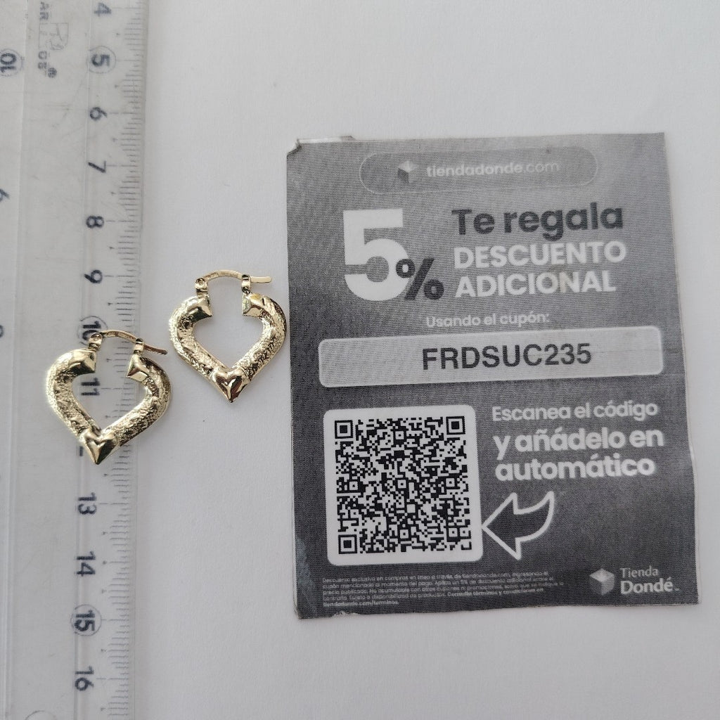 ARETES ARRACADAS 14K 1.7 GR (NUEVO)