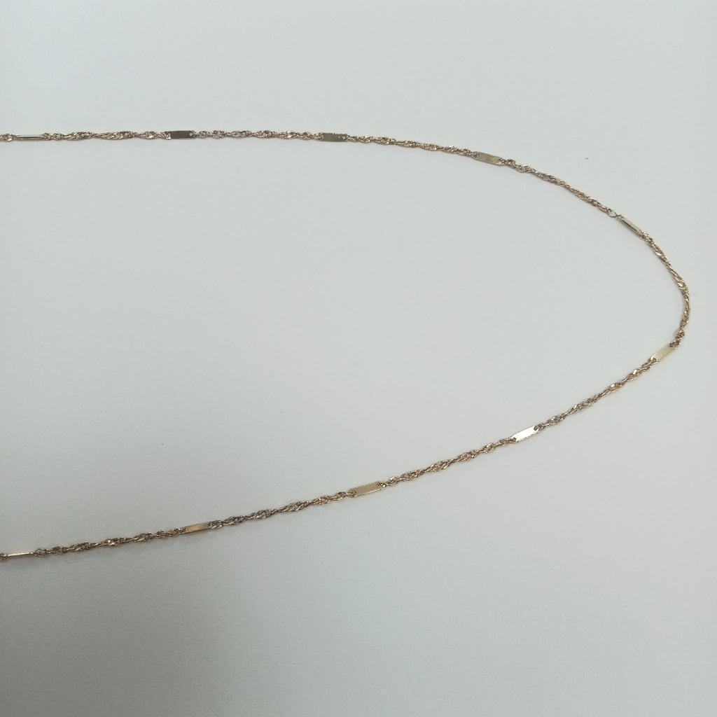 CADENA ORO 14 K 2.6 GRMS (SEMINUEVO)