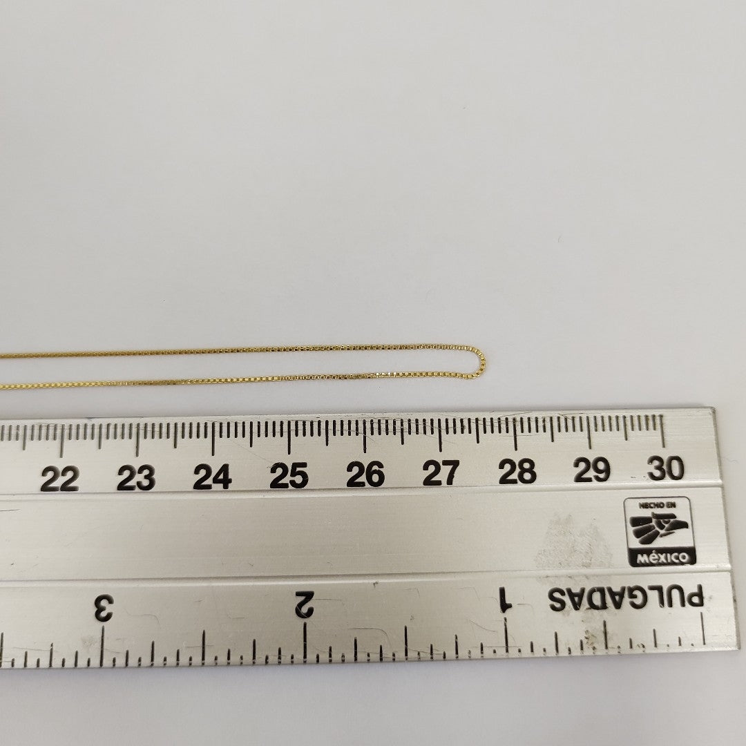 CADENA VENECIANO 14K 55 CM 1.7 GR (NUEVO)