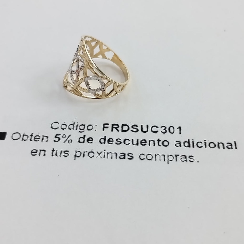 ANILLOS CON ESTRELLA CELTA 14K TALLA 6.5 2.2 GR (NUEVO)
