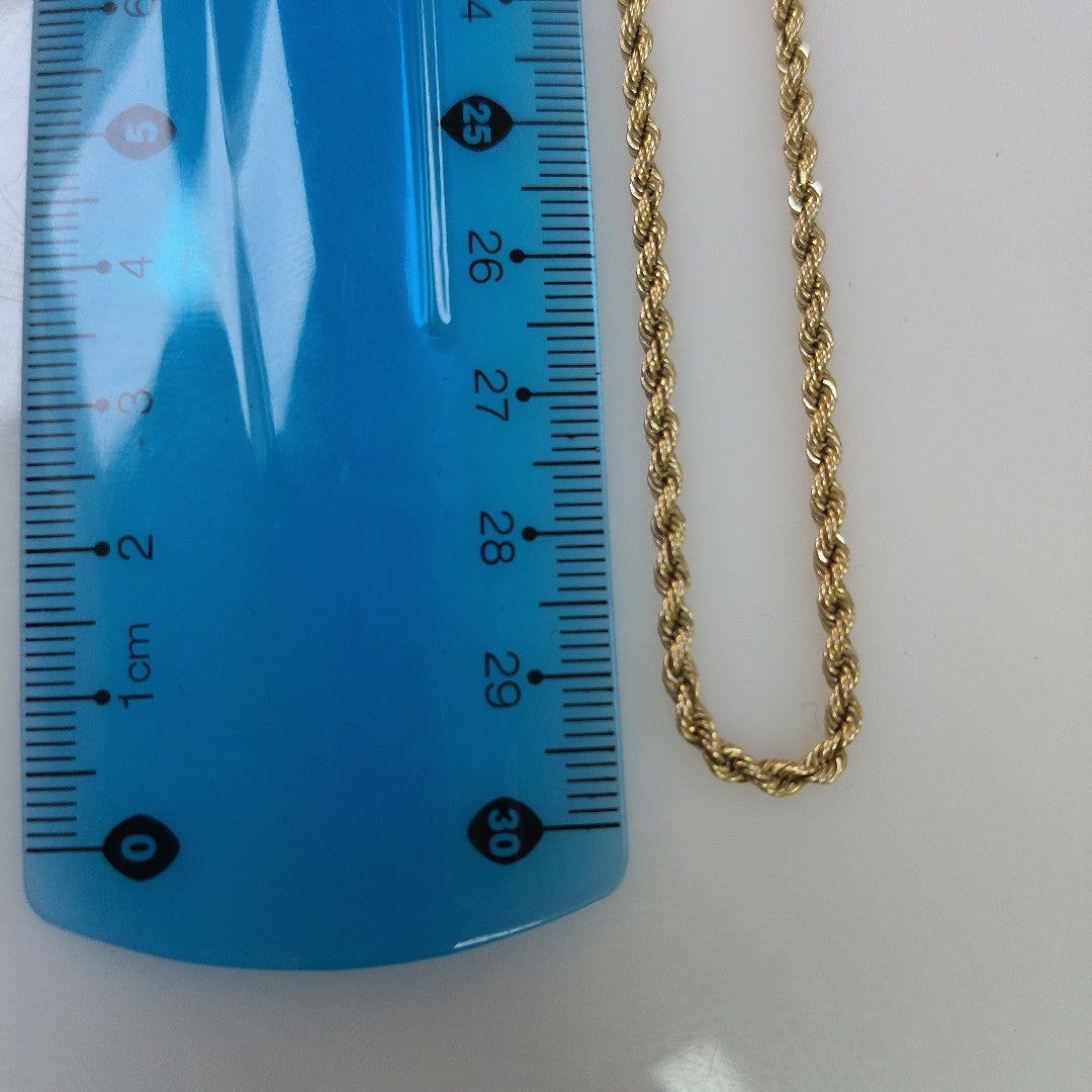 CADENA ORO 14 K 13.5 GRMS (SEMINUEVO)