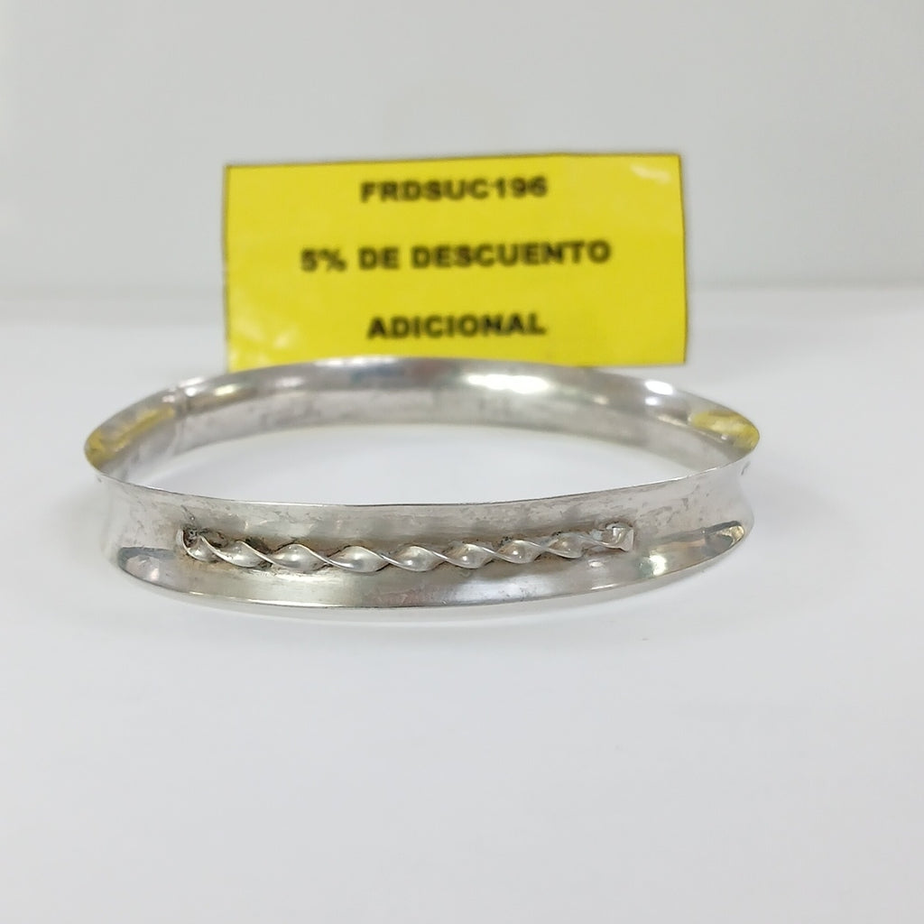 PULSERA RIGIDA PLATA 7,90 GRMS (SEMINUEVO)