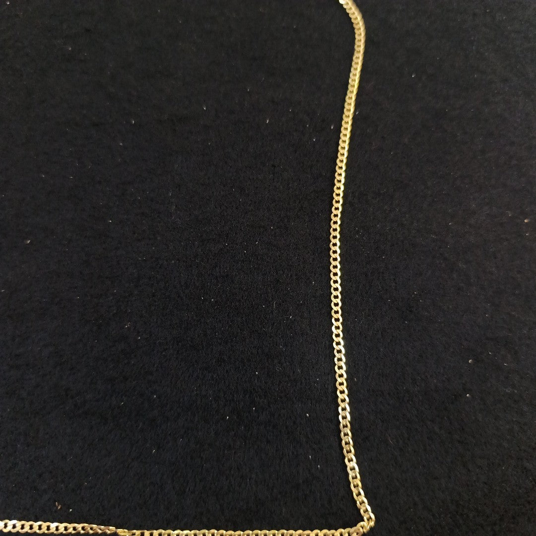 CADENA BARBADA 14K 55 CM 5.9 GR (NUEVO)