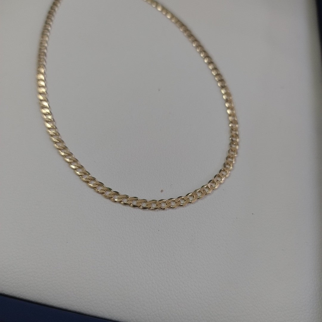 PULSERA BARBADA 14K 21 CM 2.3 GR (NUEVO)