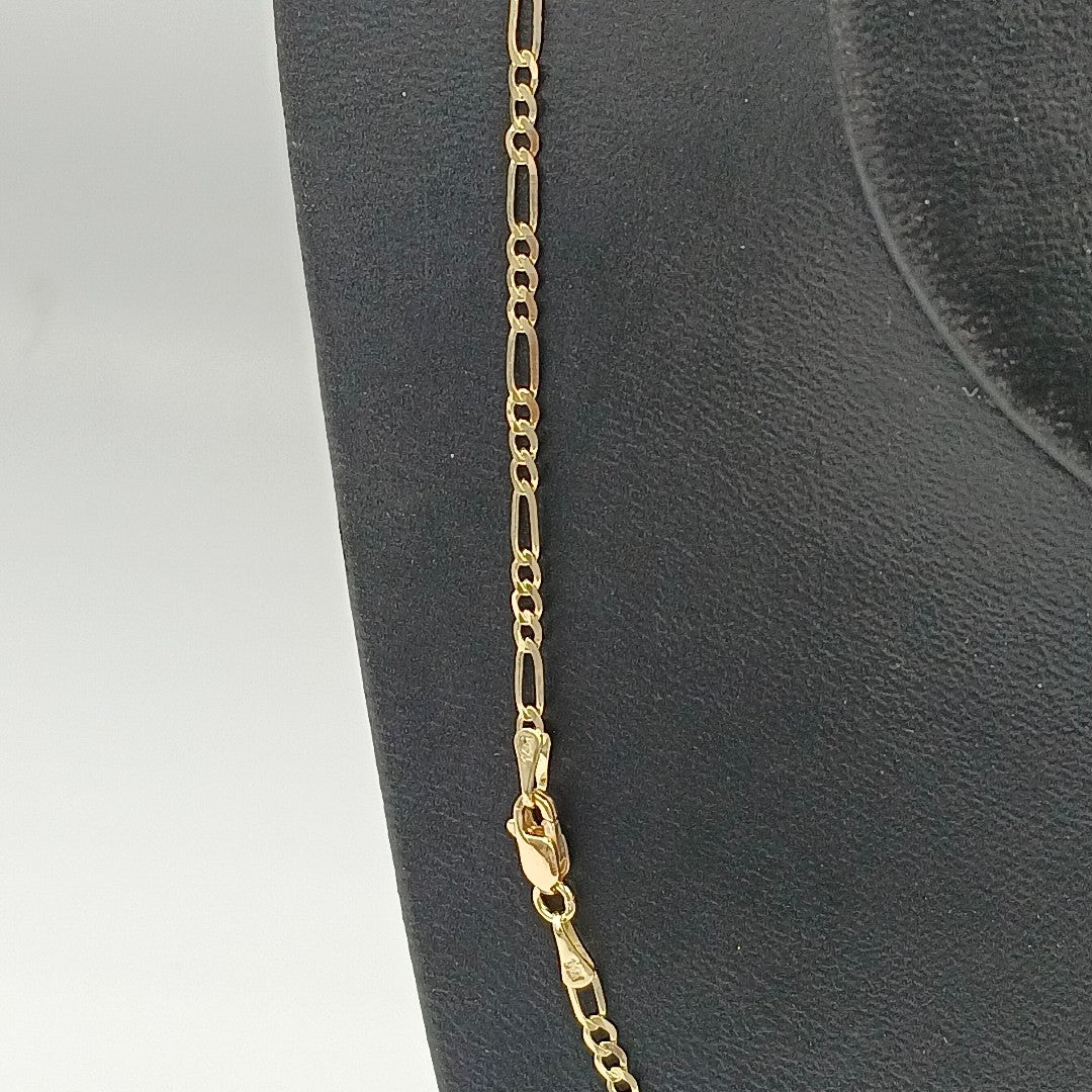 CADENA 3X1 14K 60 CM 5 GR (NUEVO)