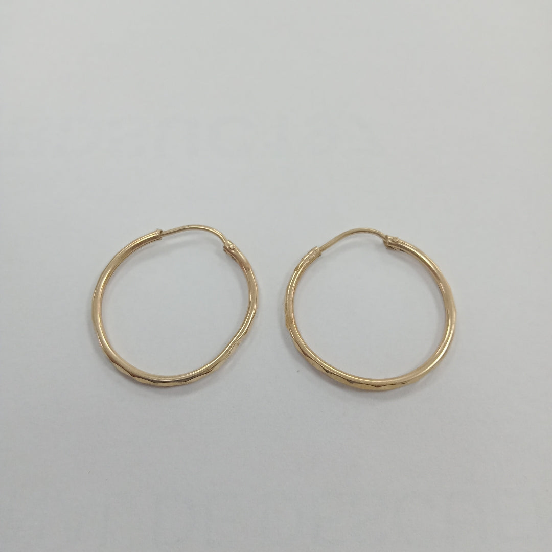 ARRACADAS PAR ORO 10 K 1.2 GRMS (SEMINUEVO)