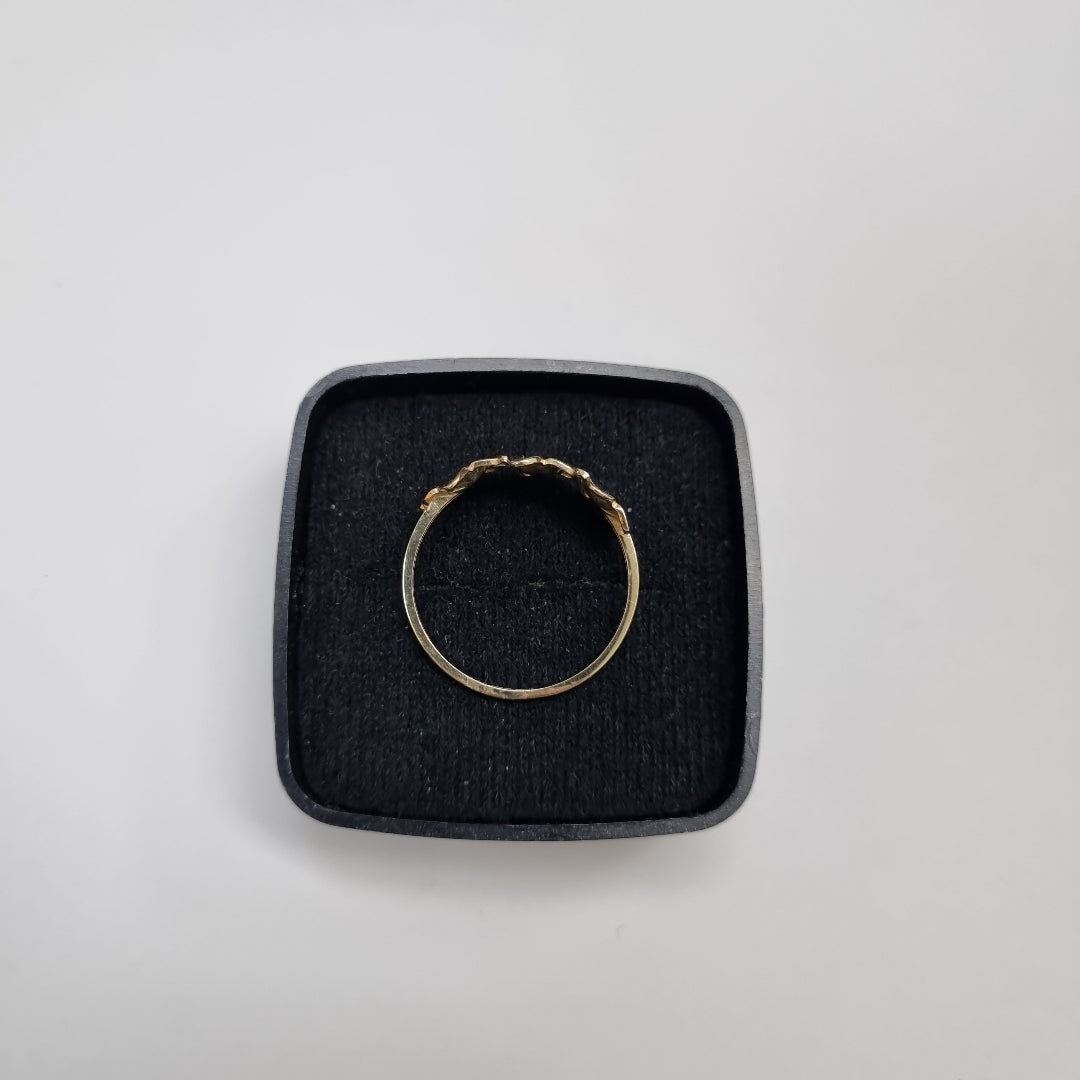 ANILLOS ANILLITO FIG FLORES 10K TALLA 8 1.2 GR (NUEVO)