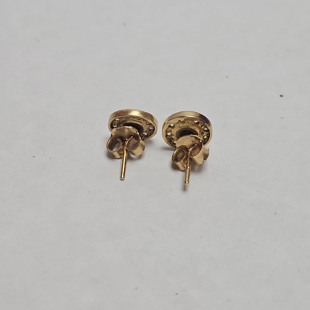 BROQUELES PAR ORO 14 K 3,40 GRMS (SEMINUEVO)