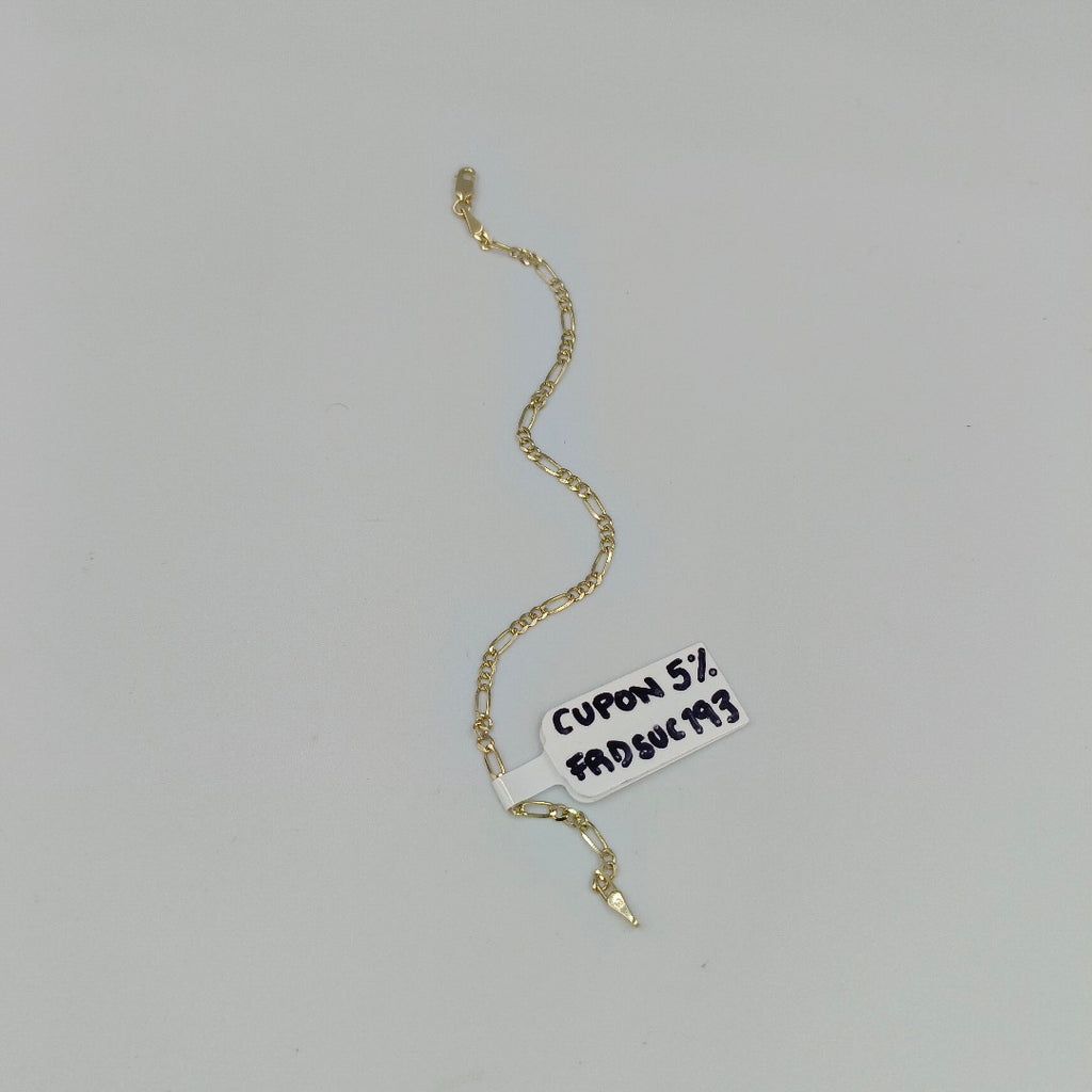 PULSERA 3X1 14K 18 CM 2 GR (NUEVO)