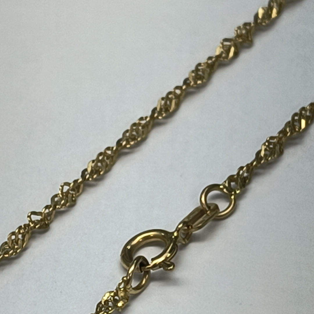 CADENA ORO 14 K 2.4 GRMS (SEMINUEVO)