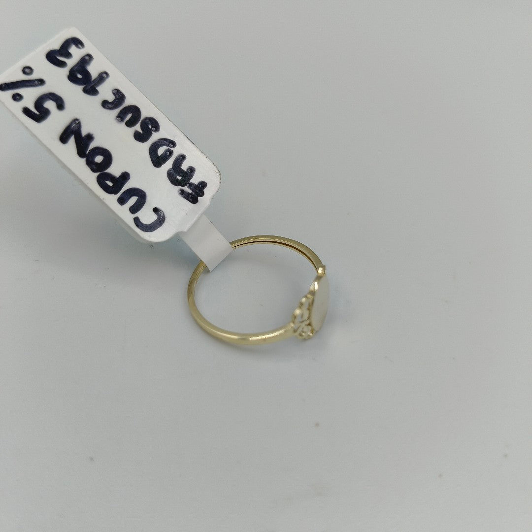 ANILLOS ANILLITO 10K TALLA 8 0.9 GR (NUEVO)