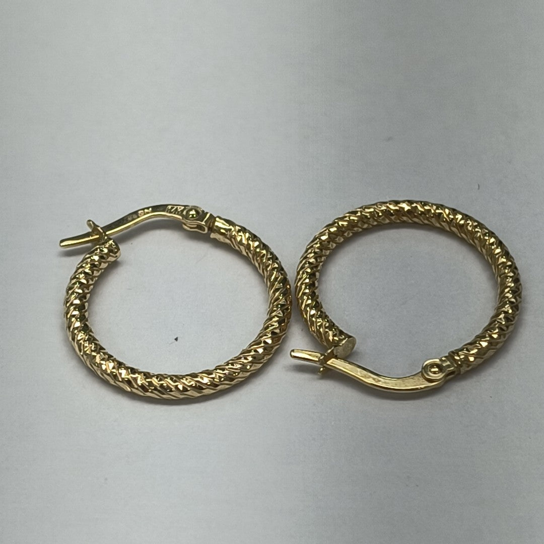 ARRACADAS PAR ORO 14 K 0.9 GRMS (SEMINUEVO)