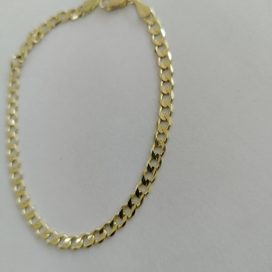 PULSERA BARBADA 14K 21 CM 5.1 GR (NUEVO)
