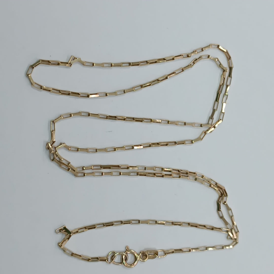 CADENA ORO 14 K 2,70 GRMS (SEMINUEVO)