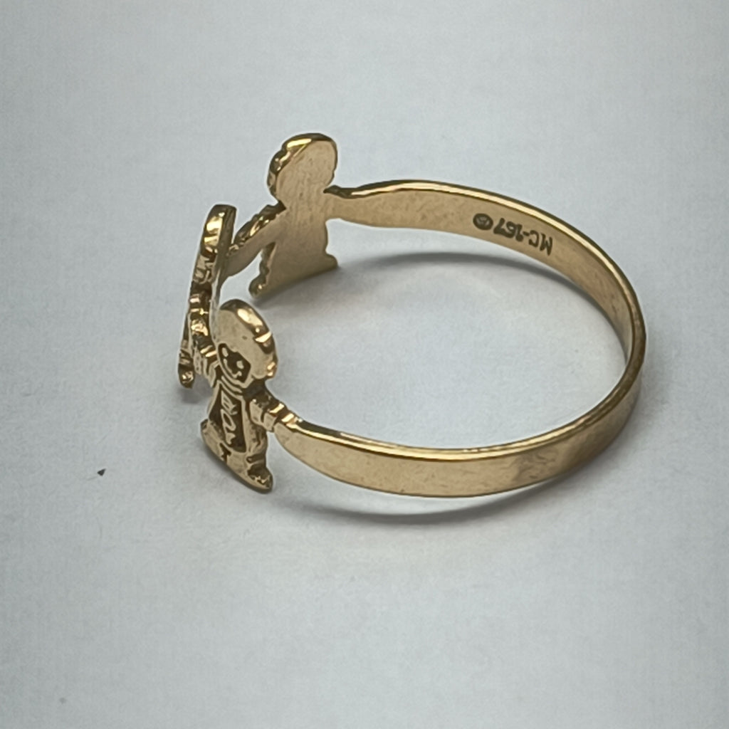 ANILLITO ORO 14 K 1.8 GRMS (SEMINUEVO)