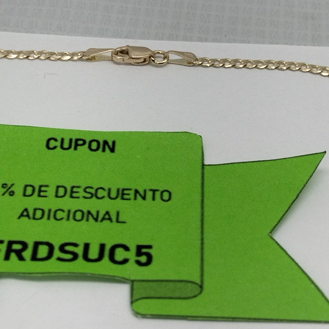 CADENA BARBADA 14K 55 CM 5.1 GR (NUEVO)
