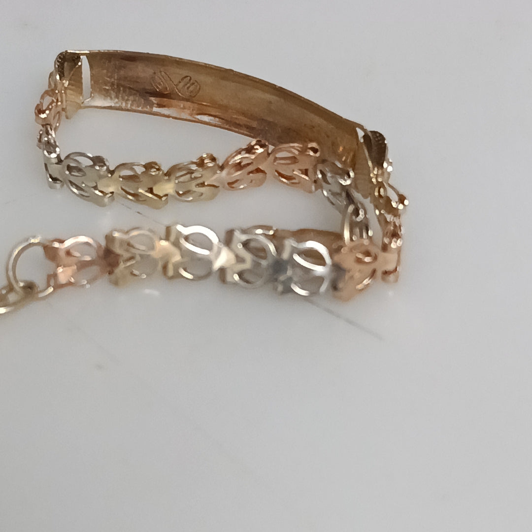ESCLAVA ORO 10 K 3.5 GRMS (SEMINUEVO)