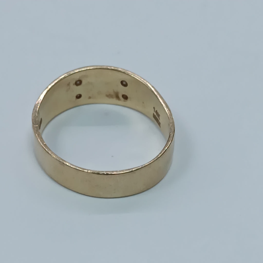 ARGOLLA DE LA SUERTE ORO 14 K 3,30 GRMS (SEMINUEVO)