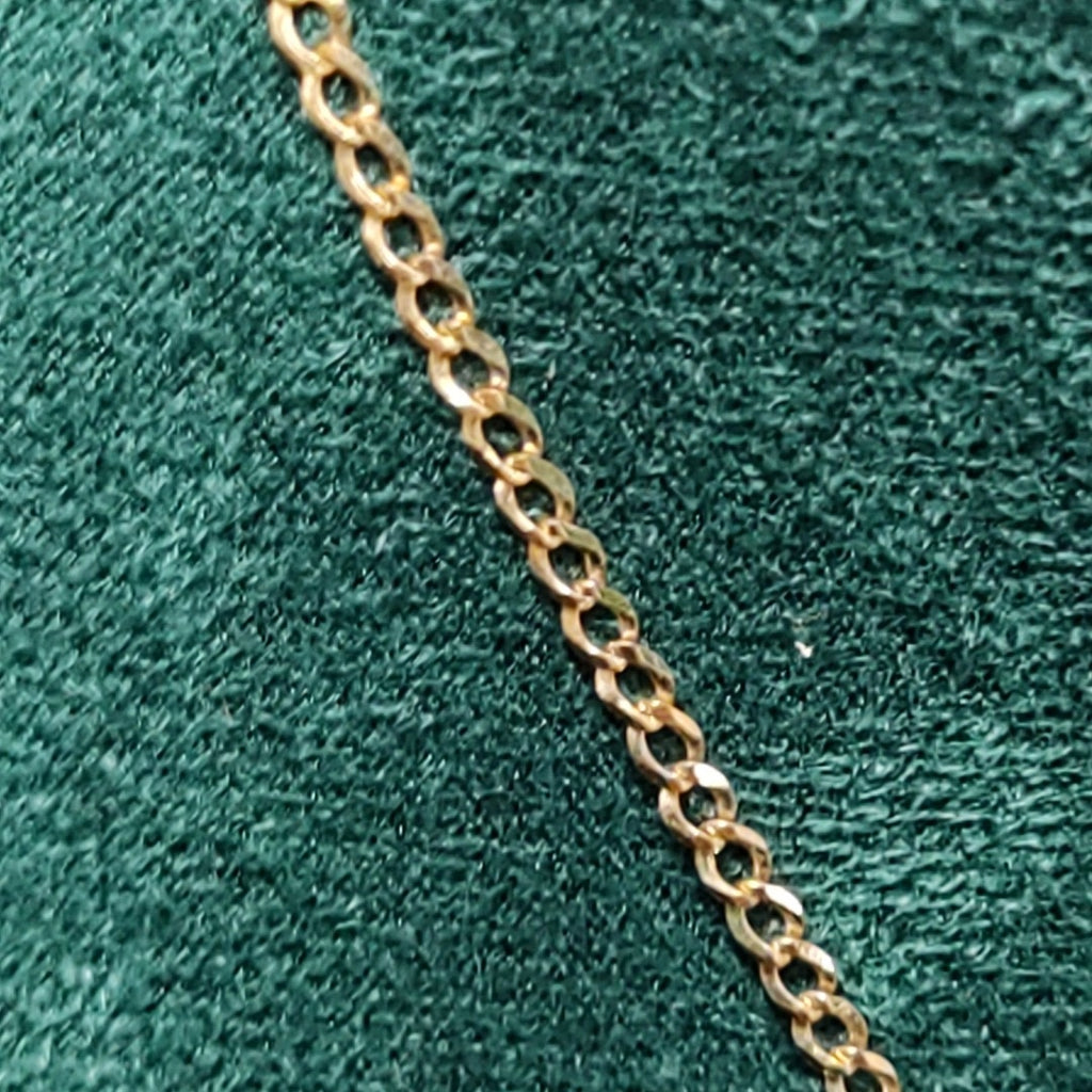 CADENA, DIJE ORO 10 K 3.9 GRMS (SEMINUEVO)