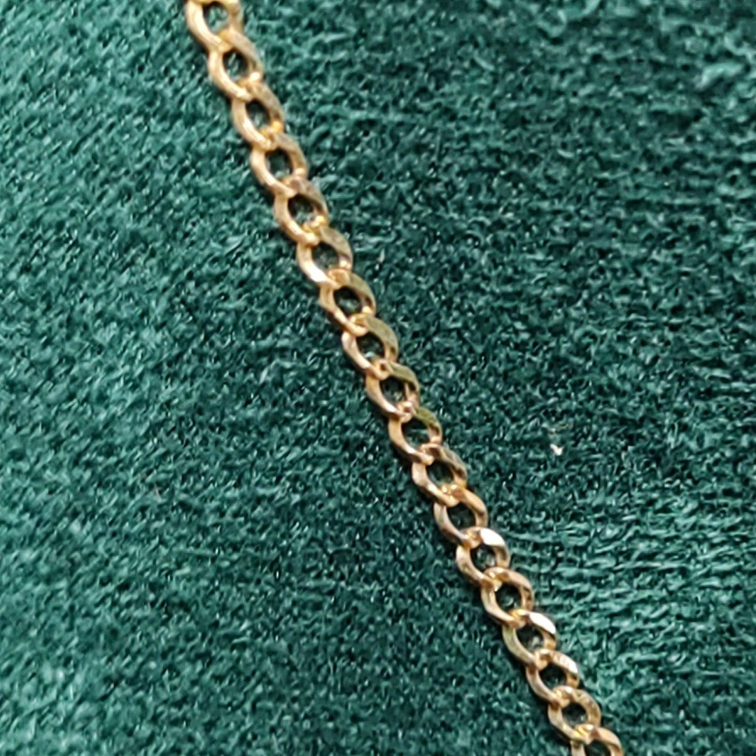 CADENA, DIJE ORO 10 K 3.9 GRMS (SEMINUEVO)