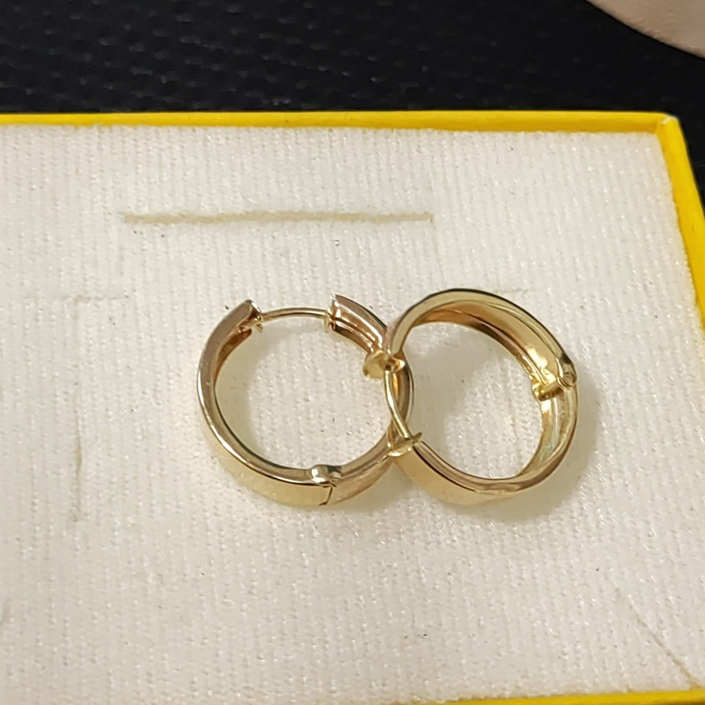ARRACADAS PAR ORO 8 K 1.8 GRMS (SEMINUEVO)