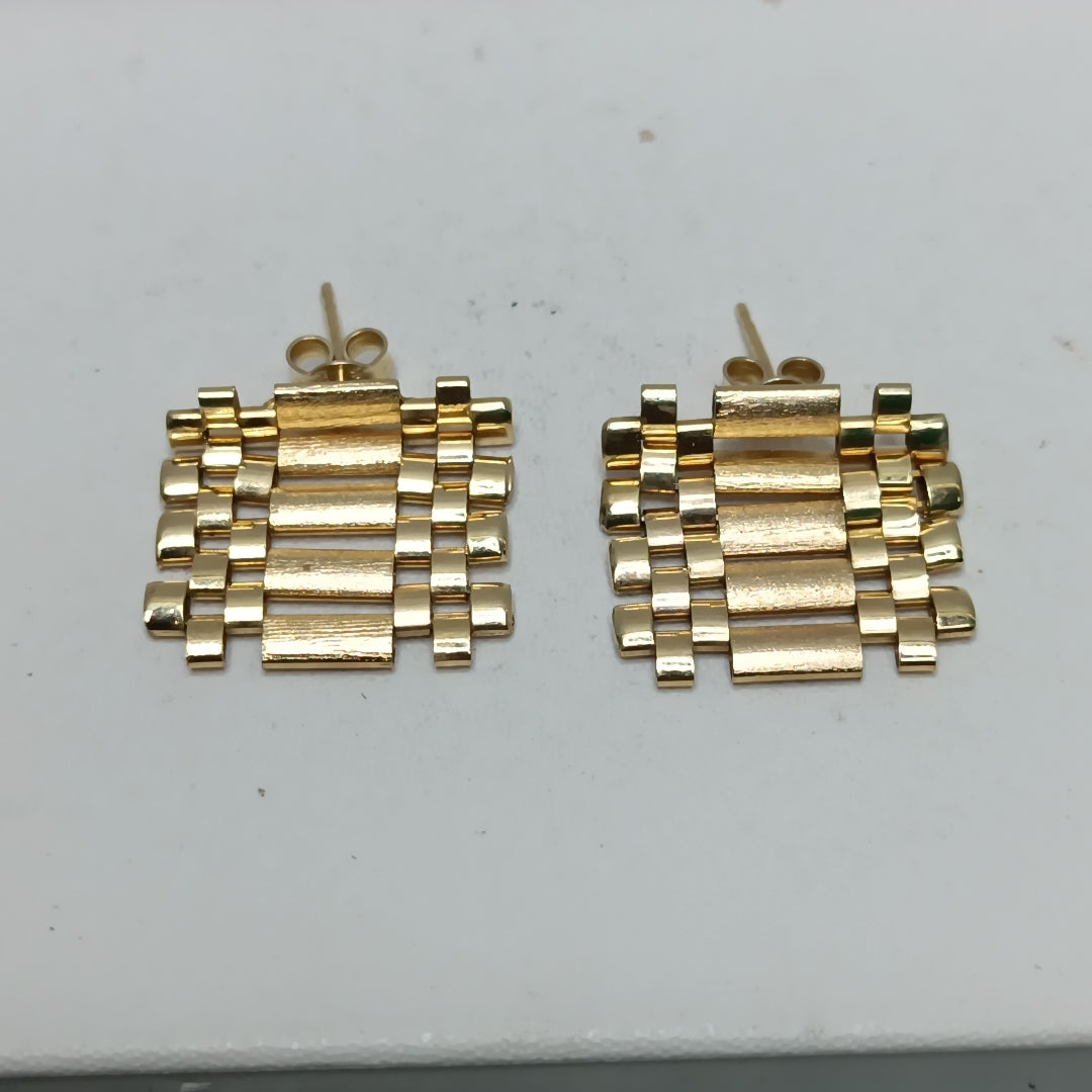 ARETES PAR ORO 14 K 4.4 GRMS (SEMINUEVO)