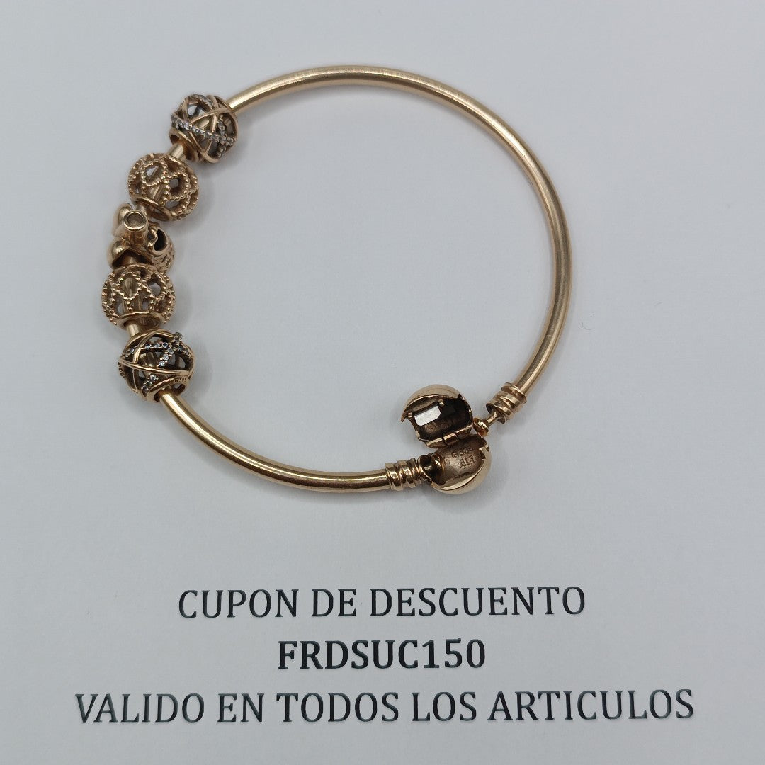 PULSERA RIGIDA ORO 14 K 19.2 GRMS (SEMINUEVO)