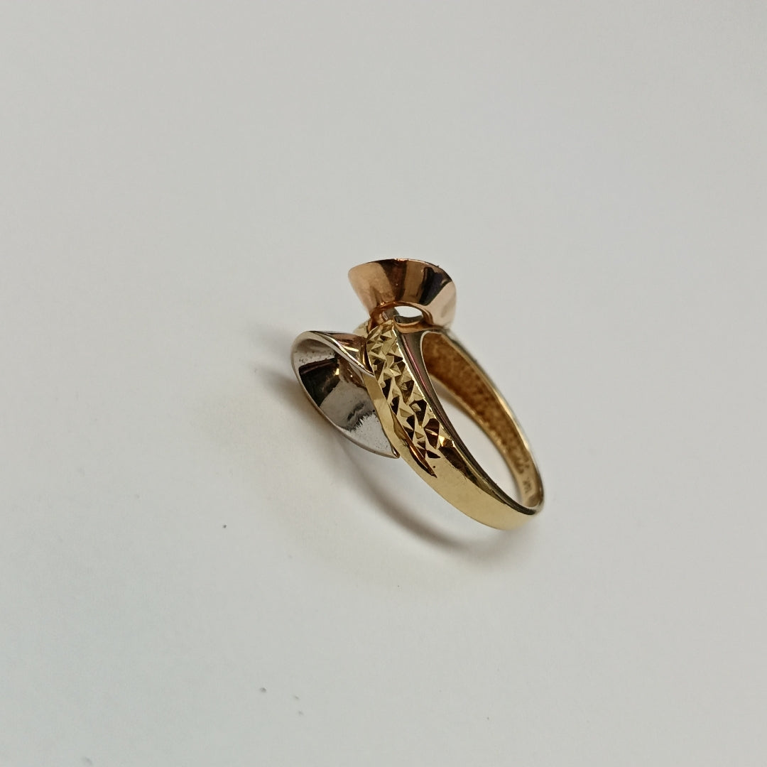 ANILLO ORO,ORO BLANCO 14 K 5,80 GRMS (SEMINUEVO)