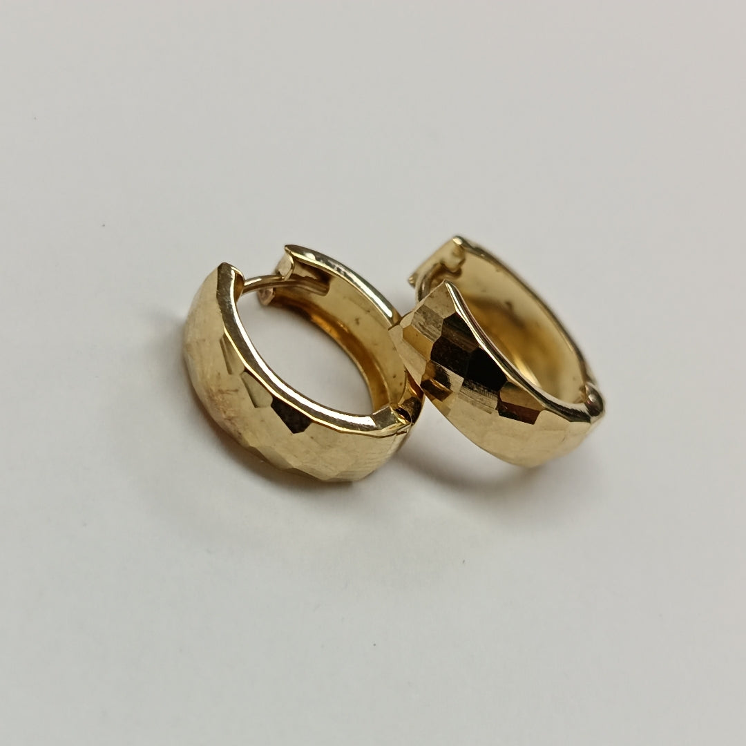 ARRACADAS PAR ORO 10 K 1,50 GRMS (SEMINUEVO)
