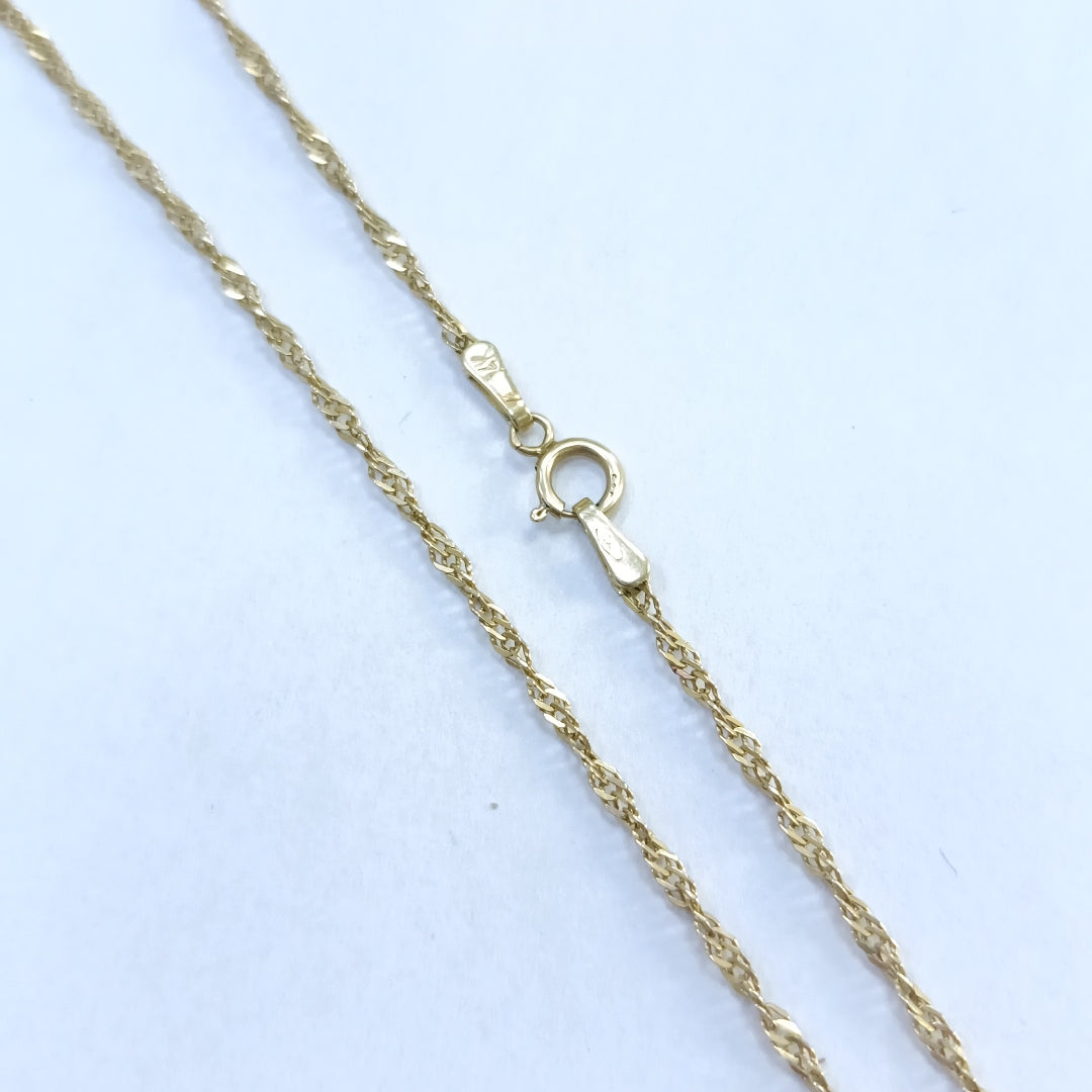 CADENA ORO 10 K 2,30 GRMS (SEMINUEVO)