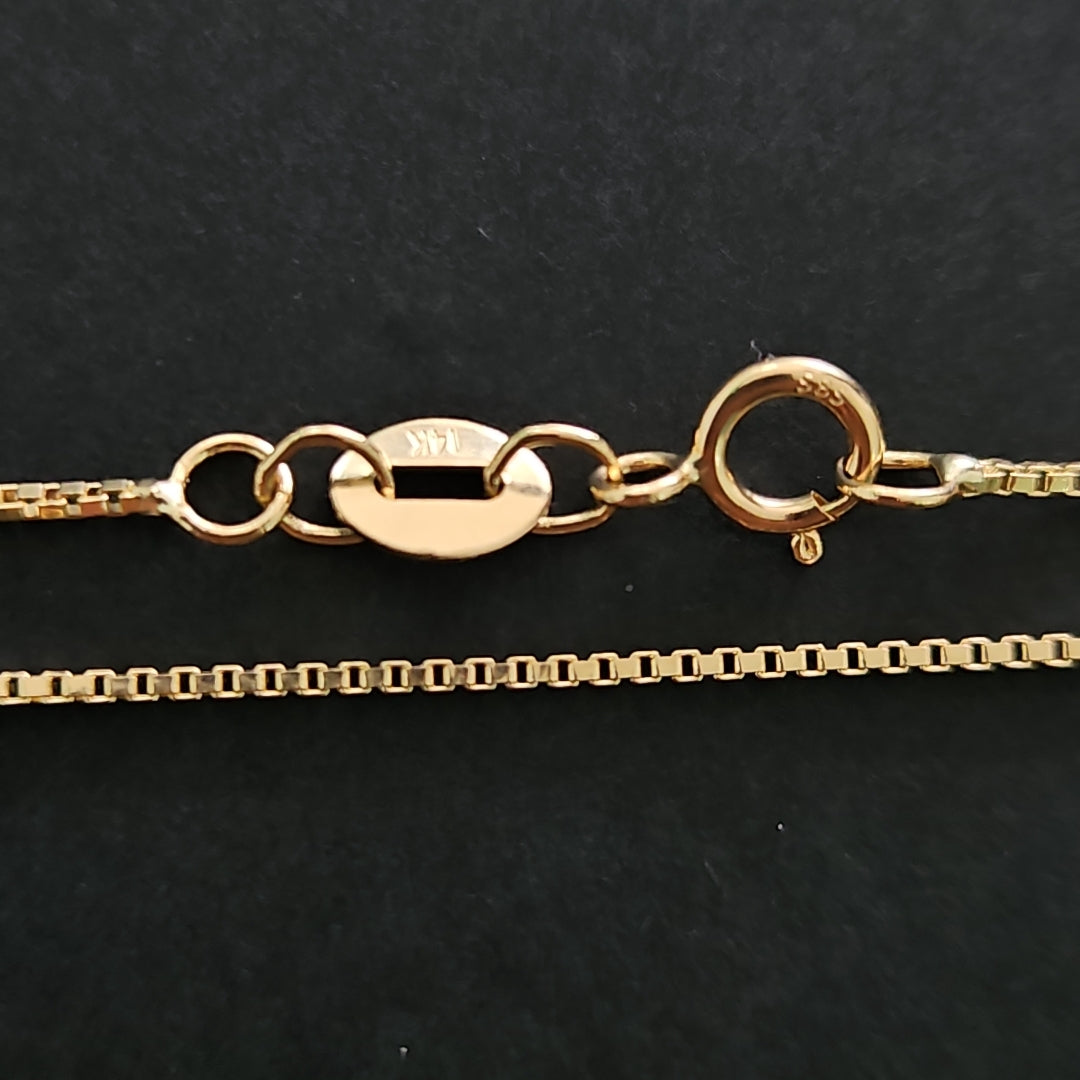 CADENA VENECIANO 14K 60 CM 2.6 GR (NUEVO)