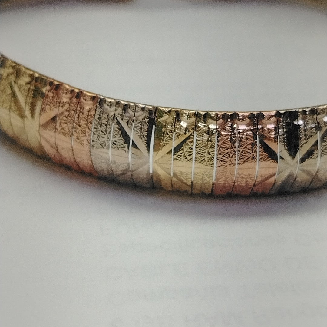PULSERA ORO, RODIADO 14 K 18.6 GRMS (SEMINUEVO)