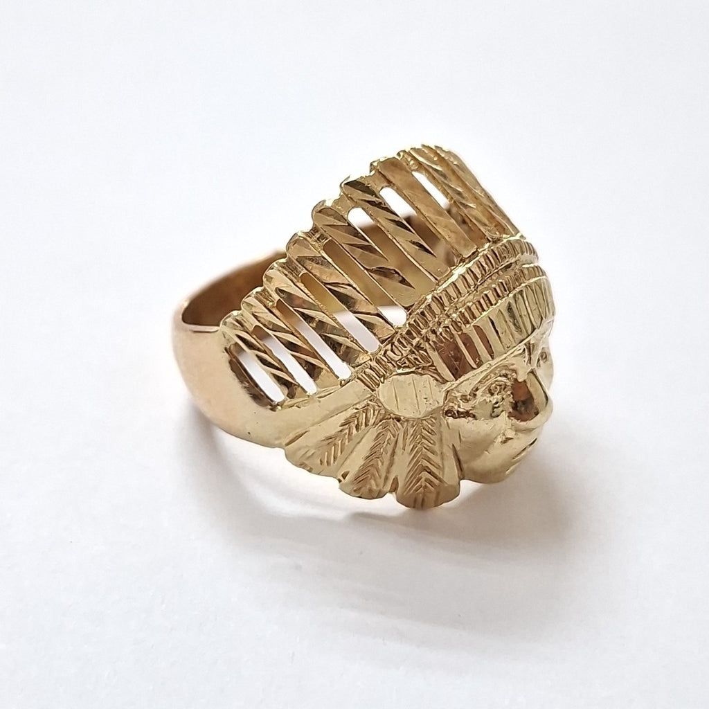 ANILLO ORO 10 K 9.4 GRMS (SEMINUEVO)