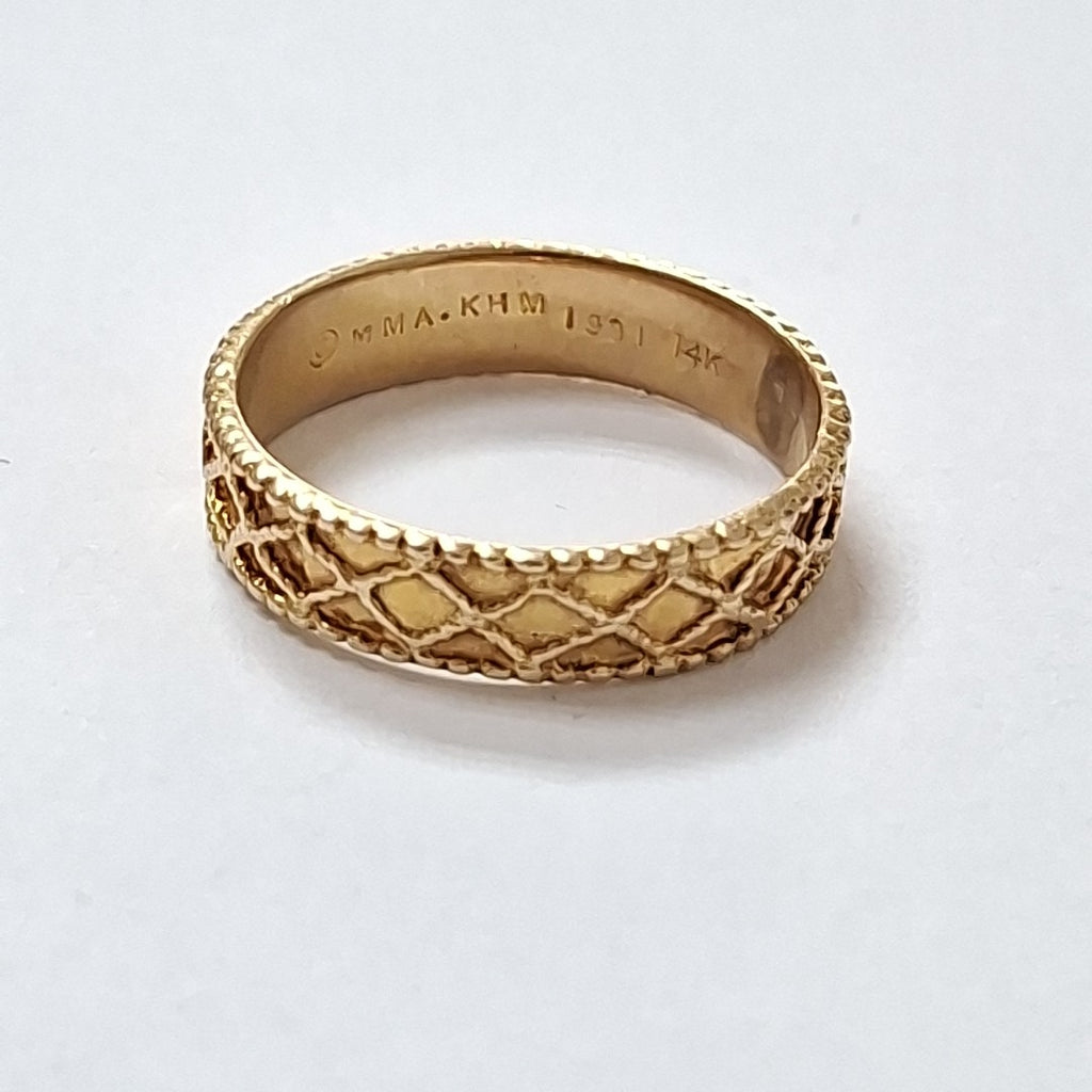ARGOLLA ORO 14 K 4.1 GRMS (SEMINUEVO)