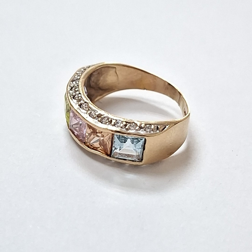ANILLO ORO 10 K 4.6 GRMS (SEMINUEVO)